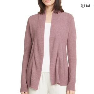 Dusty rose Eileen Fisher cardigan